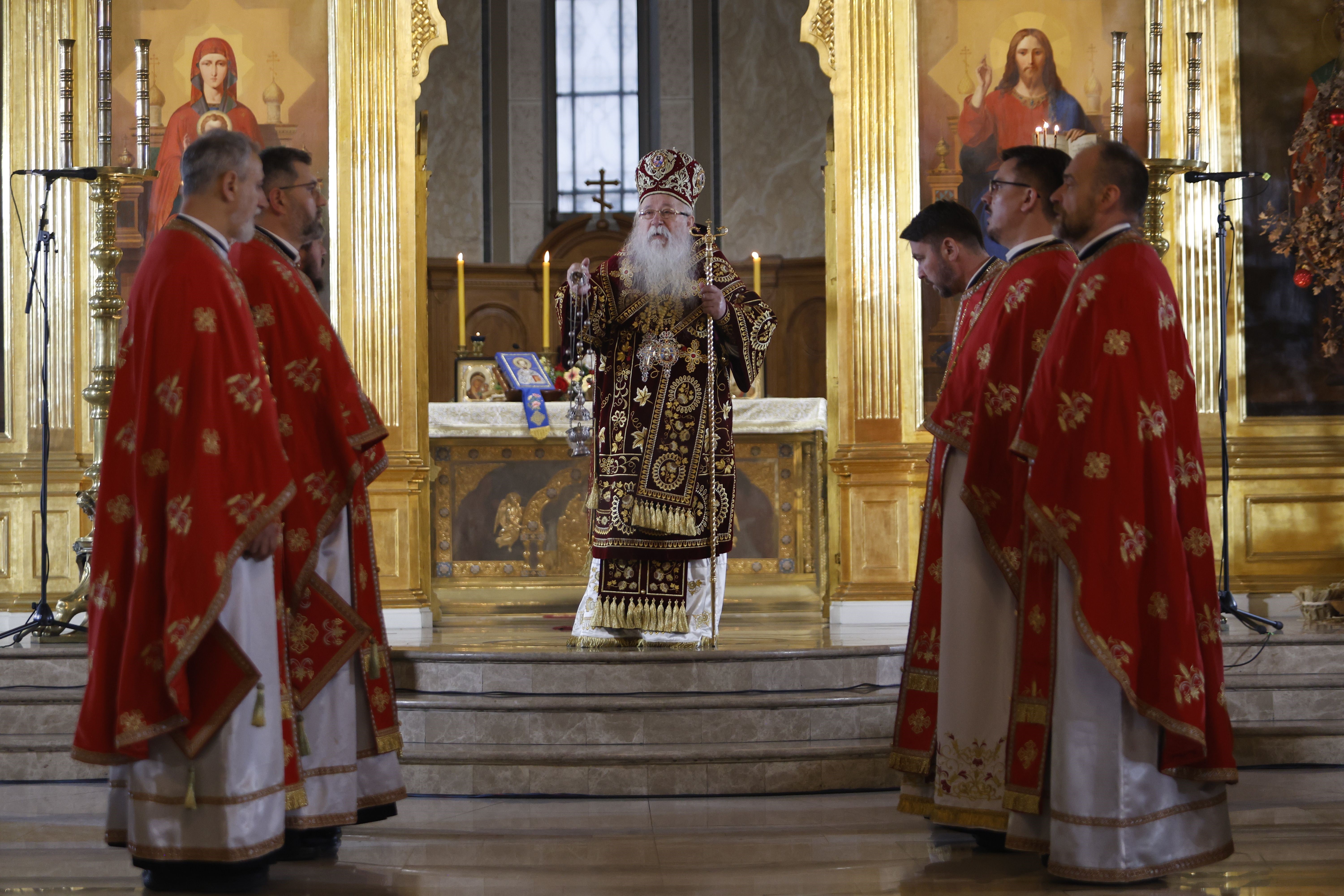 Proslava Božića u domu zeničkog paroha
